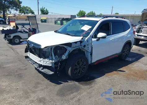 2021 Subaru Forester Sport z USA, uszkodzony, nr VIN JF2SKARC6MH498493